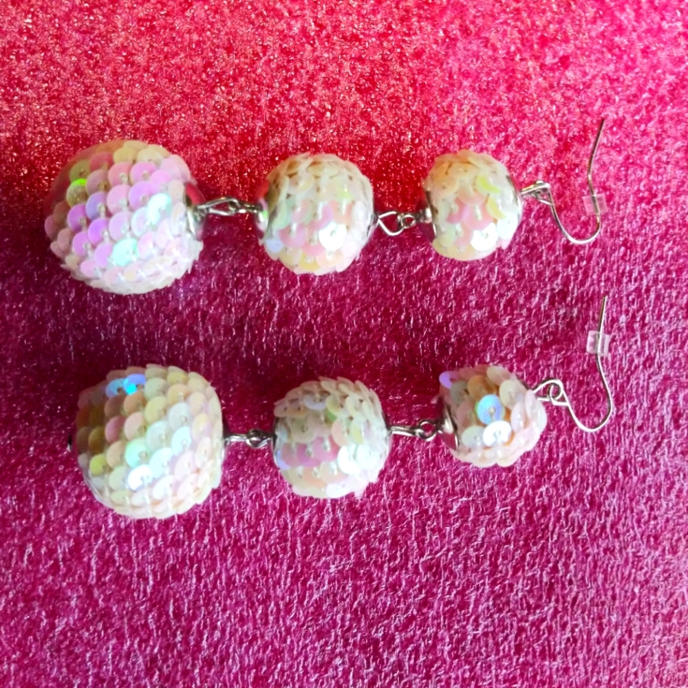 Sequin Bangle Earrings